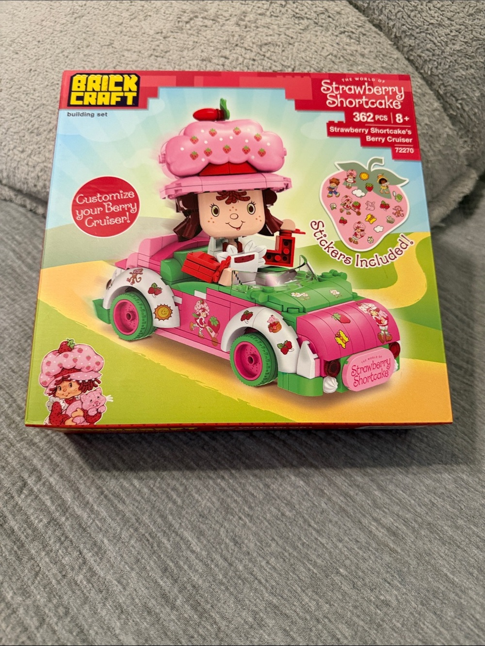 Strawberry Shortcake Berry Cruiser Building Set - Pink & Green
